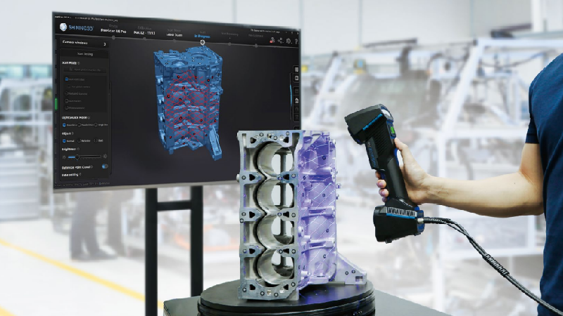 Handheld 3D Laser Scanner Launched With Integrated Photogrammetry –  Metrology and Quality News - Online Magazine