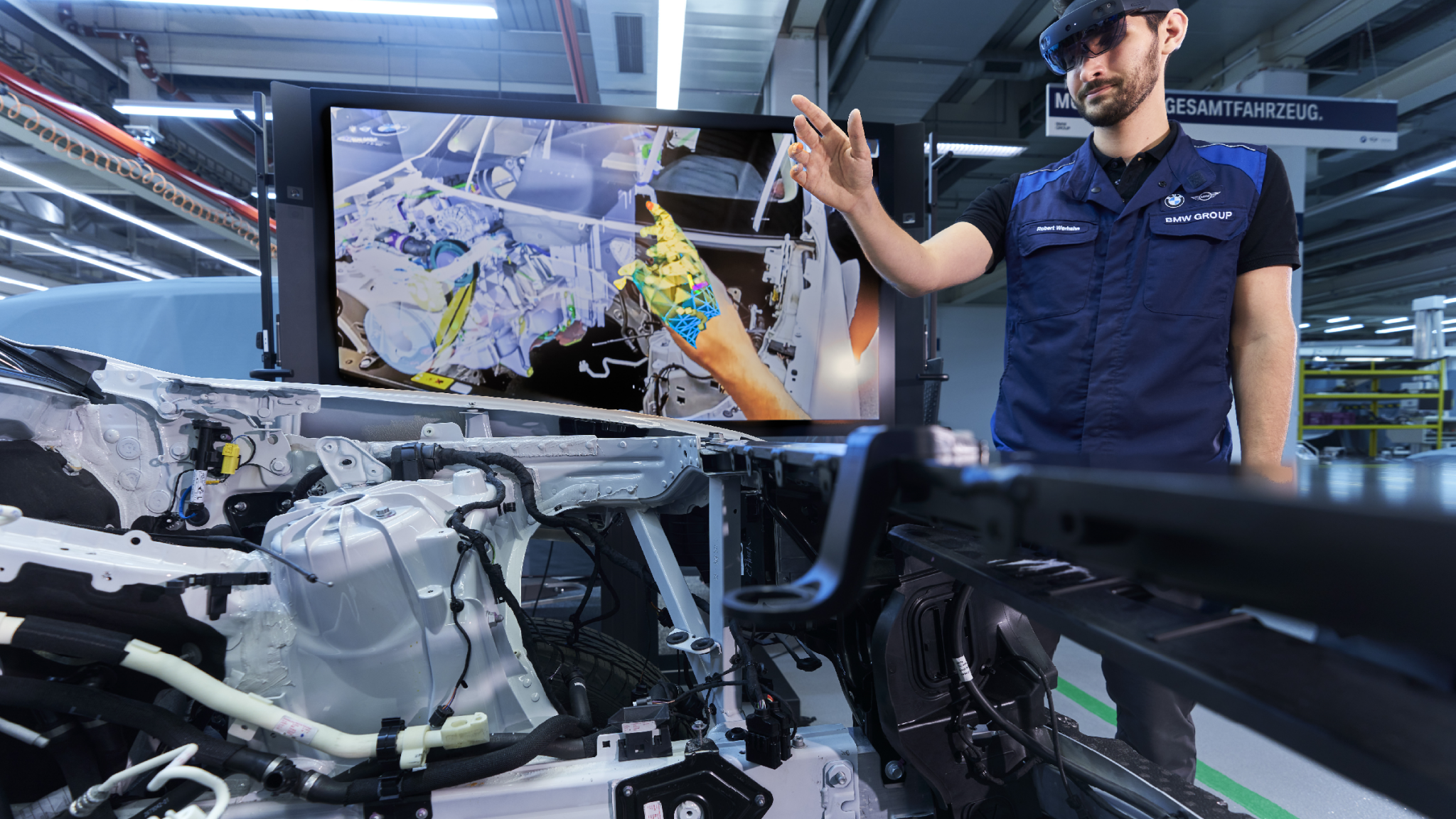 BMW uses Augmented Rality in prototype vehicle assembly – Metrology and ...
