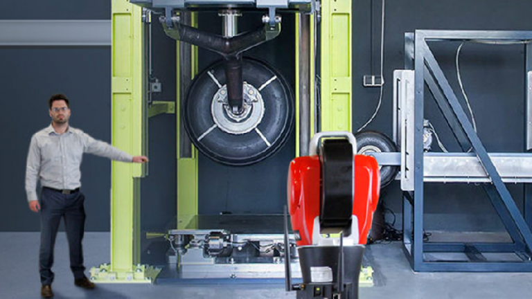 Laser Tracker Verifies Vital Aircraft Drop Test Rigs – Metrology and ...