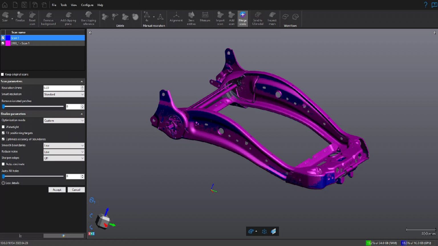Vxelements Creaform Release Enhanced VXelements 3D Measurement Software Platform ...