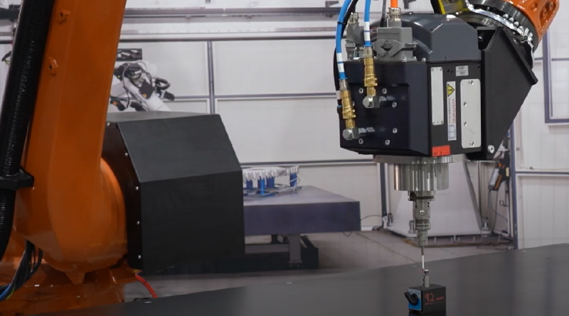 Robot CMM Frame Calibration With Integrated Wireless Touch Probe