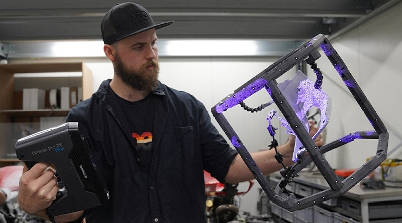 Reference Frame Permits 360° Hand-Held 3D Scanning – Metrology and 