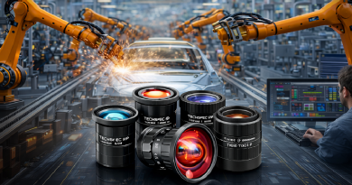 Optical Lens Delivers High-Resolution Performance for Factory Automation and Machine Vision Systems