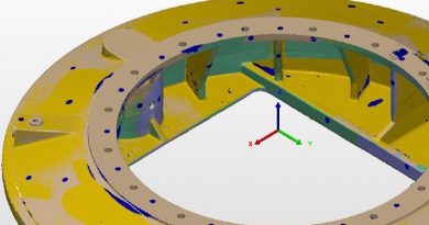 Large-Scale 3D Metrology Enables Reconstruction of Critical Agitation Component