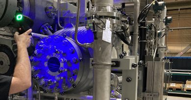 Portable 3D Metrology Delivers Fast and Accurate Inspection of Multi-Stage Compressors
